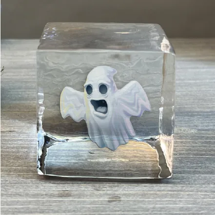 Ghost Logo Cube