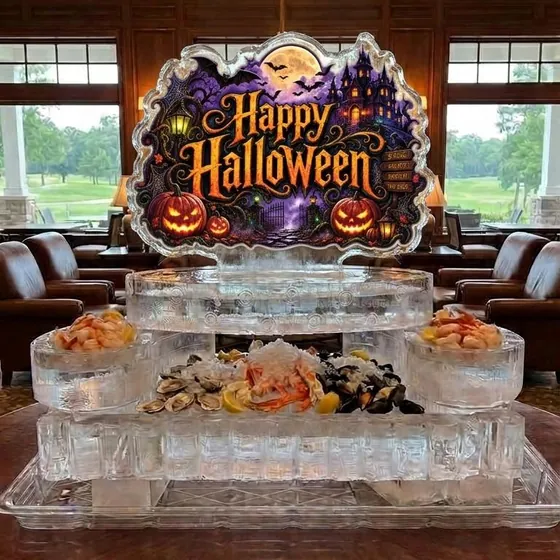 Halloween Seafood Display, 42 in