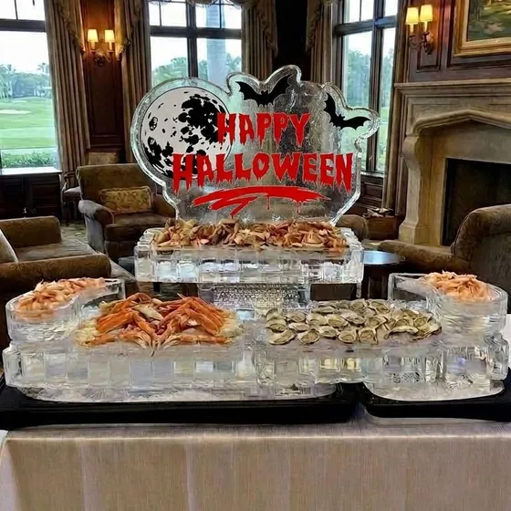 Halloween Seafood Display, 64 in