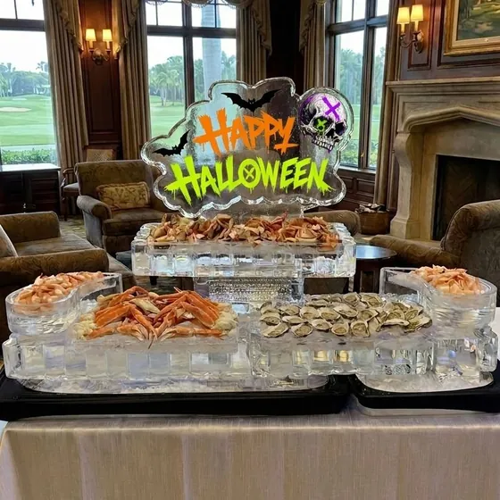 Halloween Seafood Display, 86 in