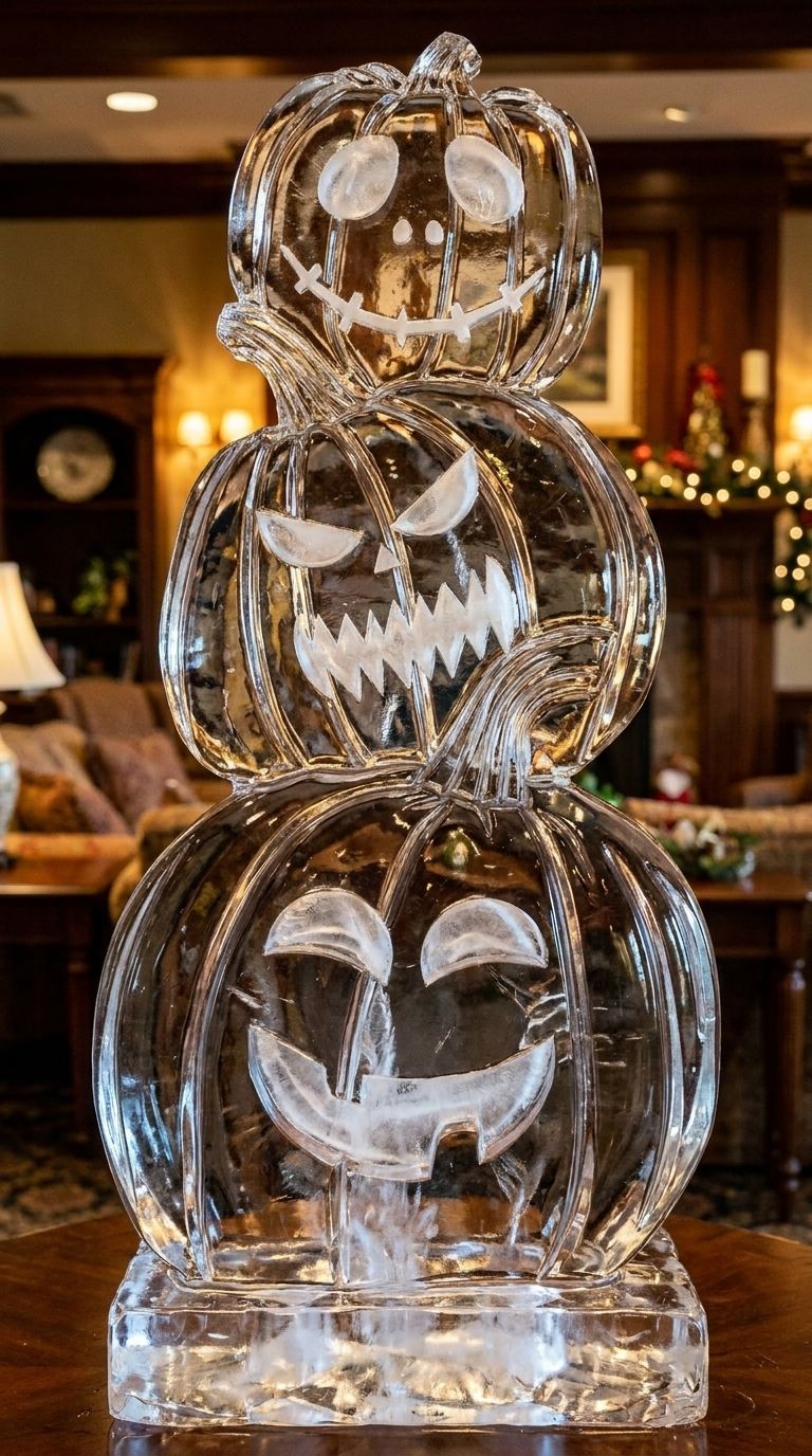 Pumpkins showpiece