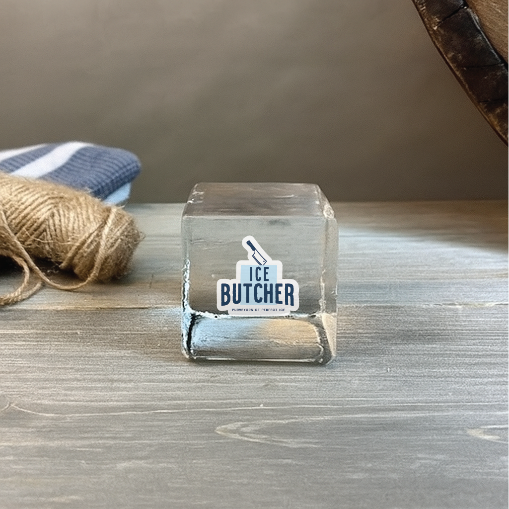 whiskey neat ice cube